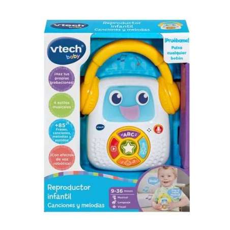 vtech reproductor infantil canciones (vtech - 607822)