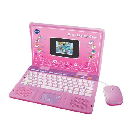 vtech genio master color bilingue rosa (vtech - 133867)