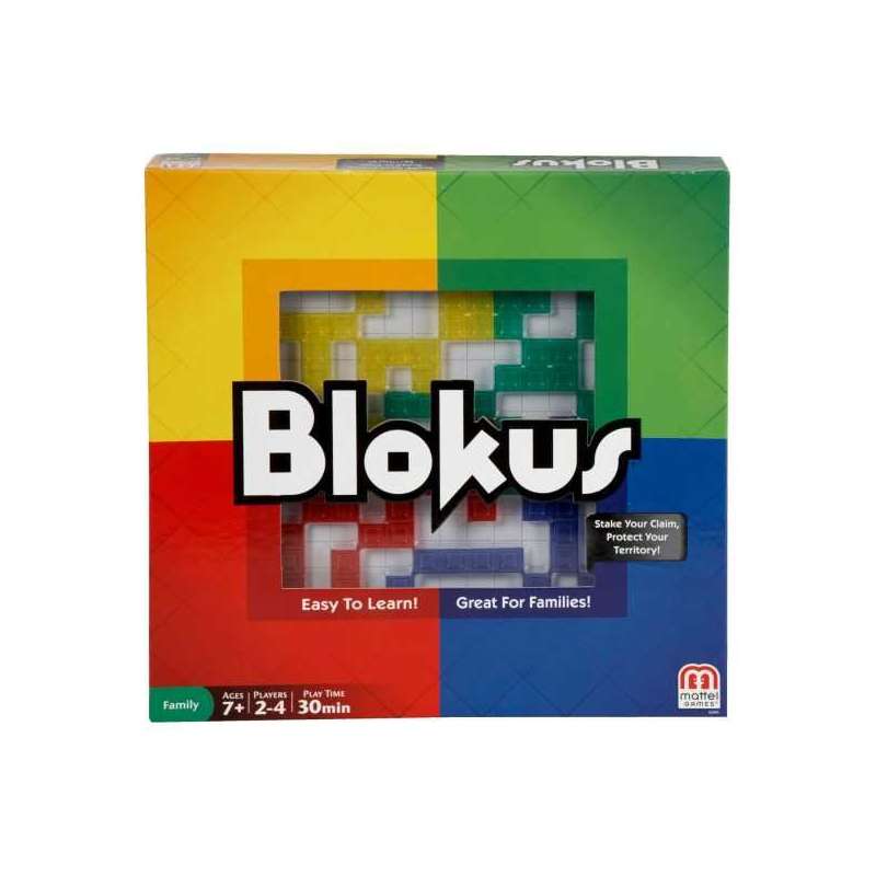 mattel games blokus refresh (mattel - bjv44)