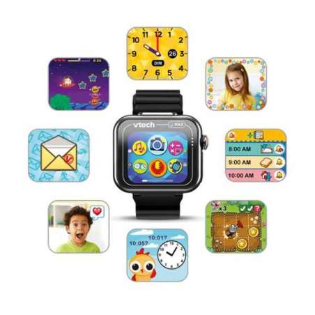 vtech kidizoom swartwatch max negro (vtech - 531677)