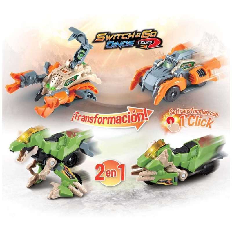 vtech switch & go sprint velociraptor (vtech - 531522)