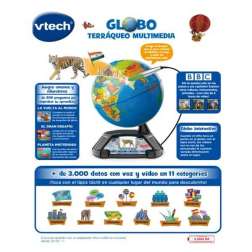 vtech globo interactivo multimedia (vtech - 605422)