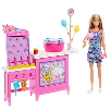 barbie puesto de algodon de azucar (mattel - jfv67)