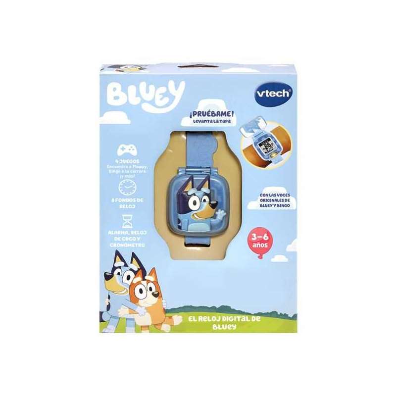 vtech bluey reloj digital ( vtech - 554522 )