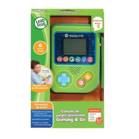 vtech leap frog consola juegos preescolar gaming and go (vtech - 621239)