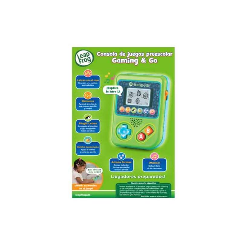 vtech leap frog consola juegos preescolar gaming and go (vtech - 621239) vtech leap frog consola juegos preescolar gaming and go (vtech - 621239)
