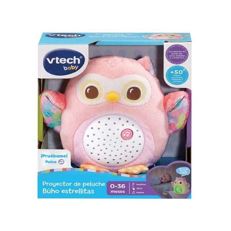 vtech proyector de peluche buho rosa (vtech - 566957) vtech proyector de peluche buho rosa (vtech - 566957)