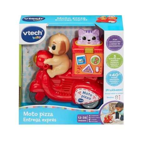 vtech moto pizza entrega expres (vtech - 586622)
