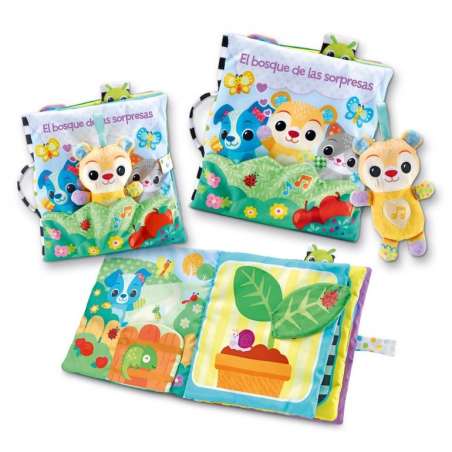 vtech libro sensorial bosque sorpresas (vtech - 574322)