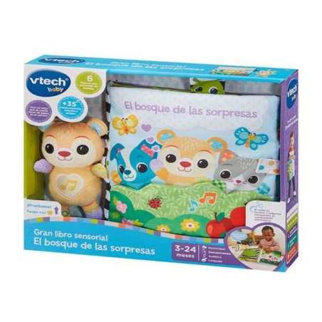 vtech libro sensorial bosque sorpresas (vtech - 574322)