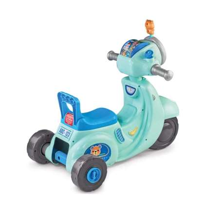vtech mi scooter de paseo 2 en 1 azul (vtech - 572377)