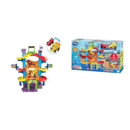 vtech tut tut bolidos parking vip+bruno (vtech - 570222)