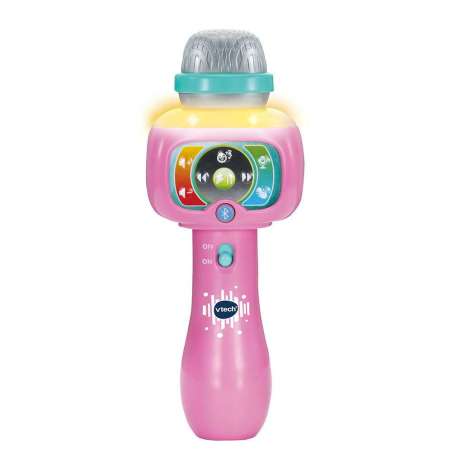 vtech microfono infantil canta conmigo rosa (vtech - 551057)