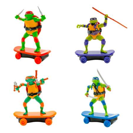 tmnt figuras tortugas luchadores 14,6 cm (funrise - 71055)