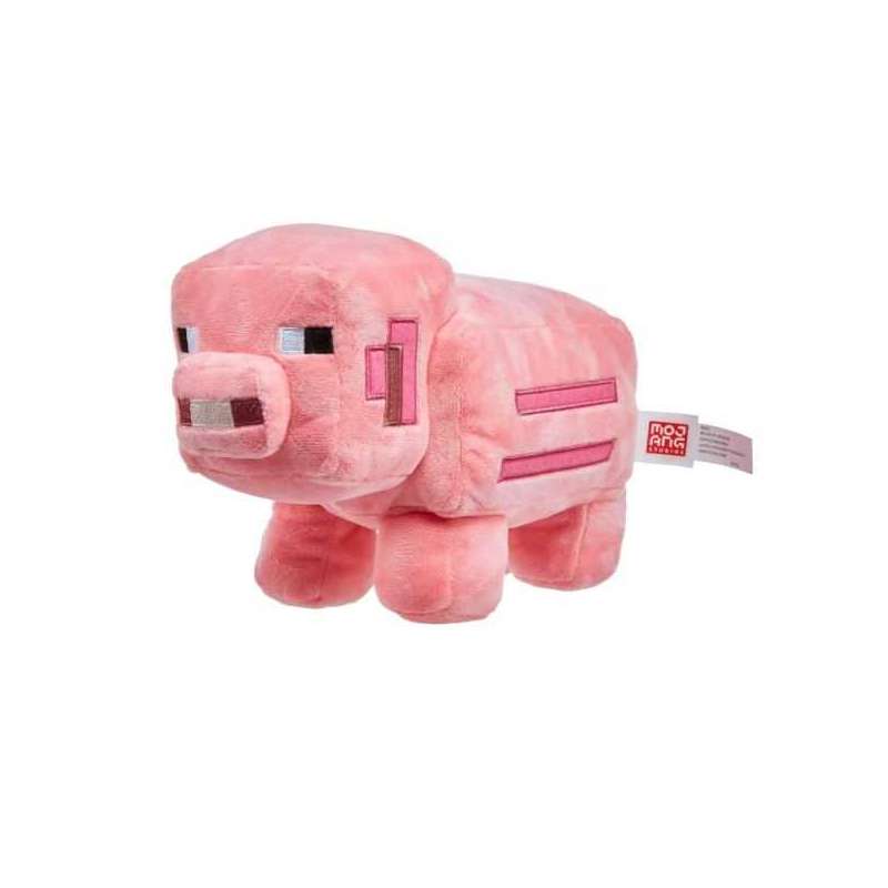 minecraft peluche bÁsico 20 cm surtidos (mattel - hbn39)