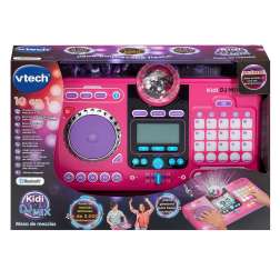vtech kidi dj mix mesa de mezclas rosa (vtech - 547357)