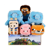 minecraft peluche bÁsico 20 cm surtidos (mattel - hbn39)