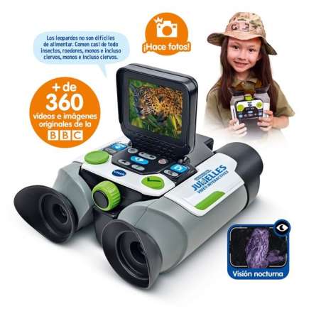 vtech prismaticos multimedia naturaleza (vtech - 618622)