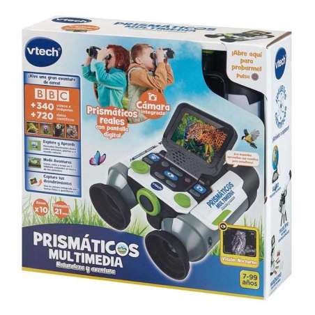 vtech prismaticos multimedia naturaleza (vtech - 618622)