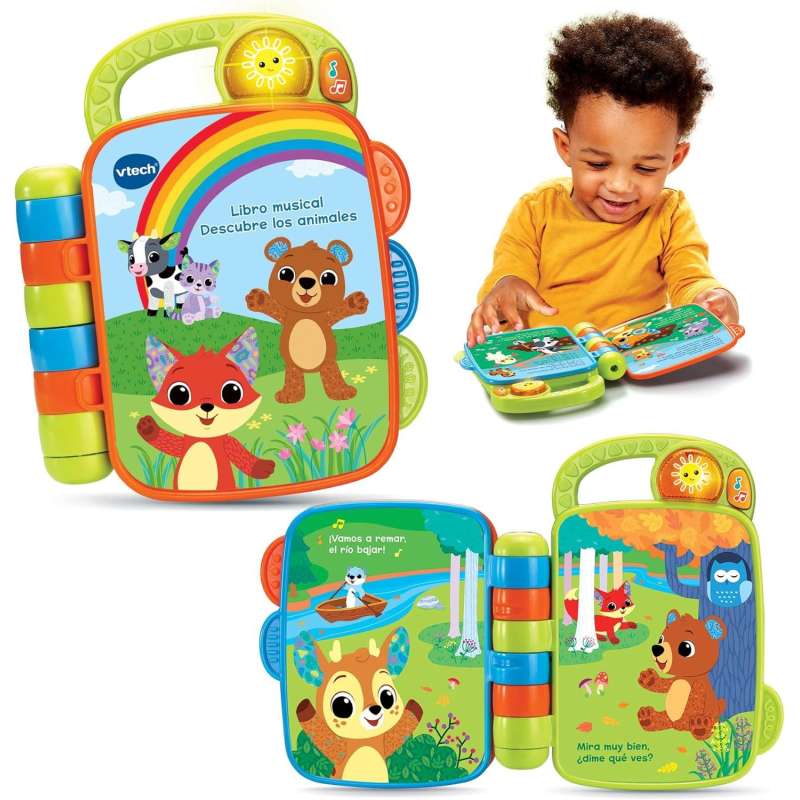 vtech libro musical descubre animales (vtech - 567822) vtech libro musical descubre animales (vtech - 567822)