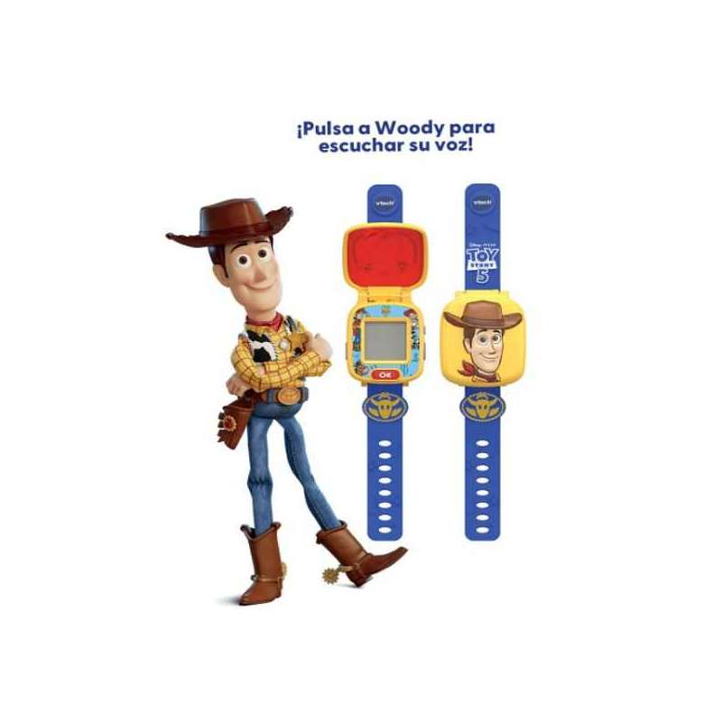 vtech toy story 5 reloj educativo woody