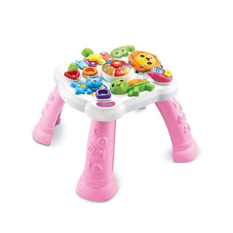 vtech mesita infantil actividades rosa (vtech - 540857)