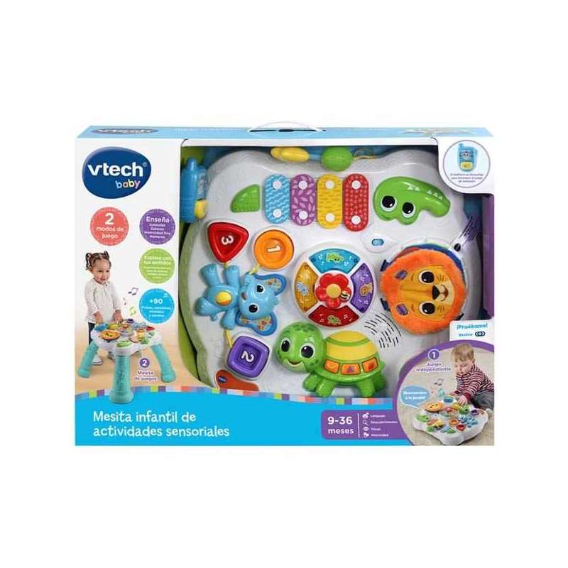 vtech mesita infantil actividades rosa (vtech - 540857)