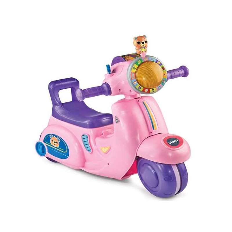 vtech mi scooter de paseo 2 en 1 rosa (vtech - 572357)