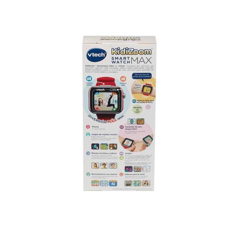 vtech kidizoom smartwatch max rojo ( vtech - 531627)