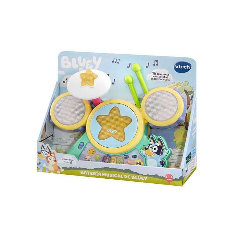 vtech bateria musical de bluey (vtech - 573422)
