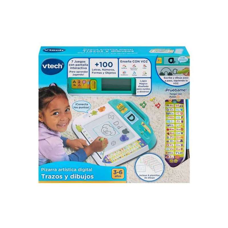 vtech pizarra artistica trazos y dibujos (vtech - 581522) vtech pizarra artistica trazos y dibujos (vtech - 581522)