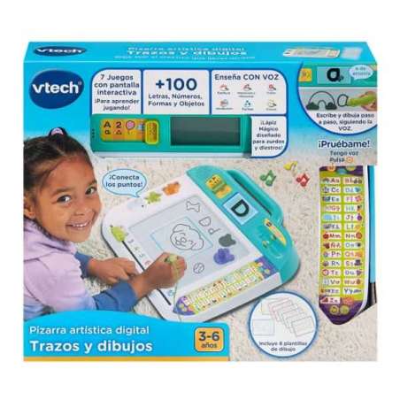 vtech pizarra artistica trazos y dibujos (vtech - 581522)