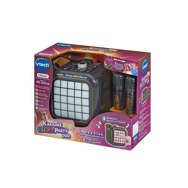 vtech karaoke light party duo golden edition (vtech - 581722) vtech karaoke light party duo golden edition (vtech - 581722)