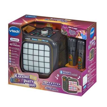vtech karaoke light party duo golden edition (vtech - 581722)