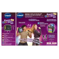 vtech karaoke light party duo golden edition (vtech - 581722)