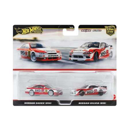 hot wheels pack 2 coches premium culture ( mattel - hbl96)