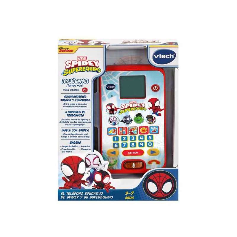 vtech spidey telefono educativo (vtech - 554422)