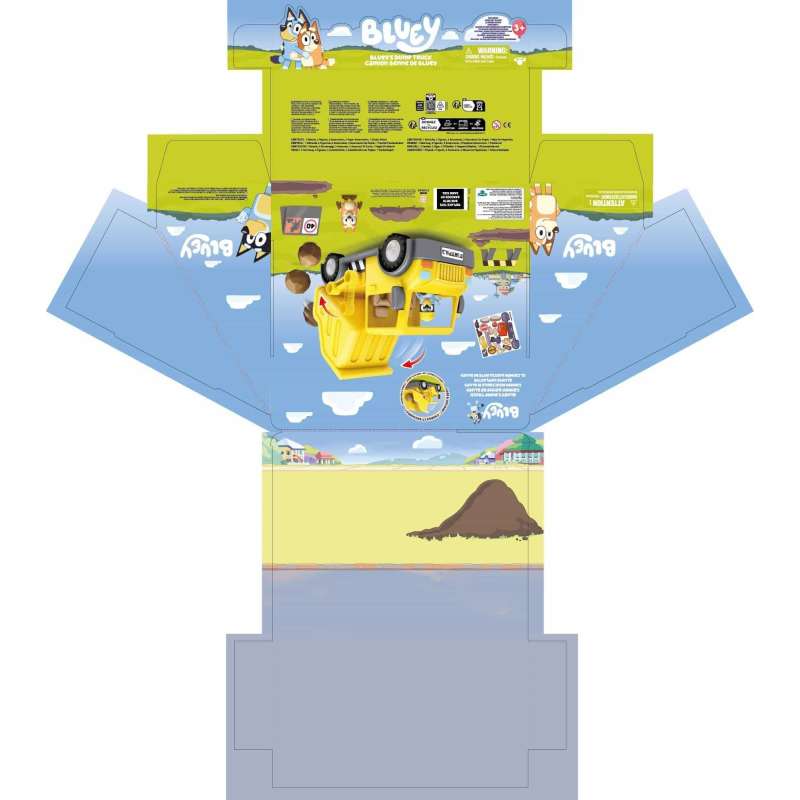 bluey dump truck (famosa - bly96000)
