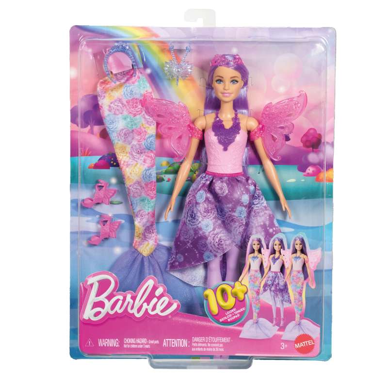 barbie fantasia muÑeca con 10 looks diferentes (mattel-jcp74) barbie fantasia muÑeca con 10 looks diferentes (mattel-jcp74)