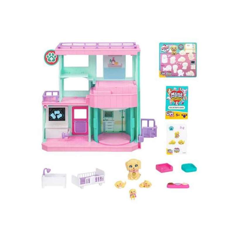 little live pets mama surprise baby care clinic (famosa - lp307000)