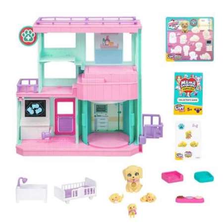 little live pets mama surprise baby care clinic (famosa - lp307000)