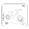 feber balance bike (feber - fed42000)