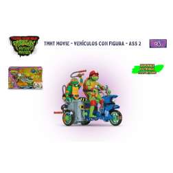 tmnt movie vehiculos con figura surtidas (famosa - tu803000)