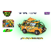 tmnt movie pizza van (famosa - tu804000)