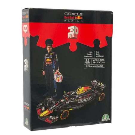 gp sport red bull puzzle 3d f1 car (famosa - rep00000)