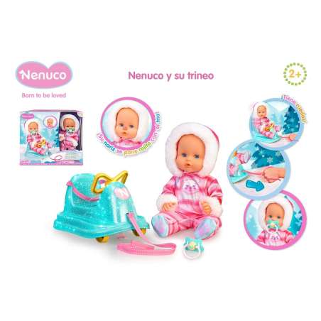 nenuco y su trineo (famosa - nfn59000)