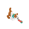 fisher-price perrito gatea y juega (mattel - hgy57)