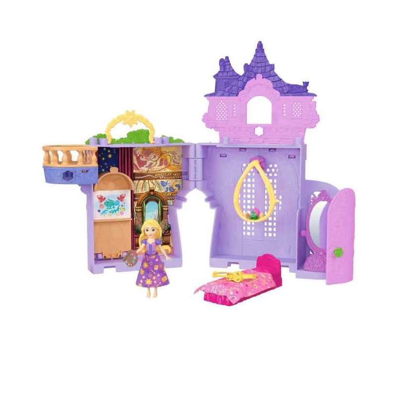 disney princess minis castillo de rapunzel (mattel - jdp61) disney princess minis castillo de rapunzel (mattel - jdp61)