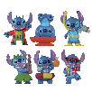 stitch fidget figuras surtidas (famosa - ttc43000) stitch fidget figuras surtidas (famosa - ttc43000)