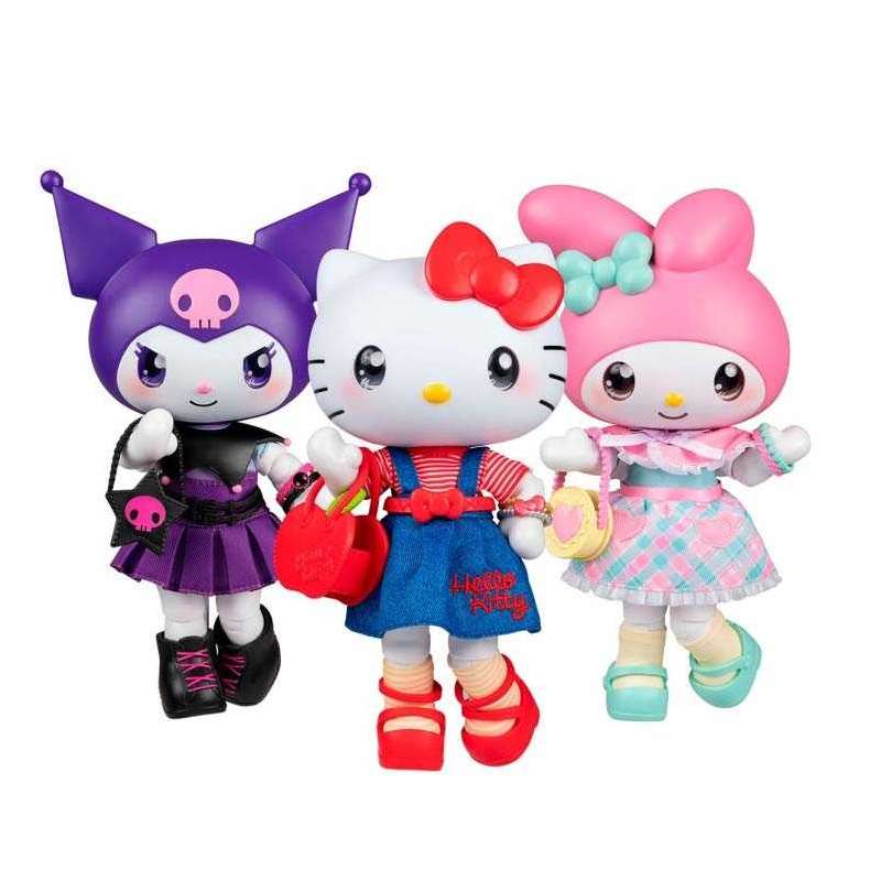 hello kitty and friends figuras premium 20 cm surtidas (famosa - hkth8000) hello kitty and friends figuras premium 20 cm surtidas (famosa - hkth8000)